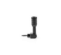 Microphone filaire notebook pc mini enfichable 3. 5 mm noir