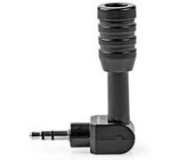 Microphone filaire notebook pc mini enfichable 3. 5 mm noir