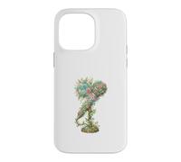 Microphone Fleuri Vintage Chant et Musique Coque pour iPhone 14 Pro Max