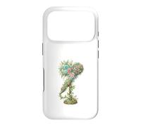 Microphone Fleuri Vintage Chant et Musique Coque pour iPhone 17 Pro