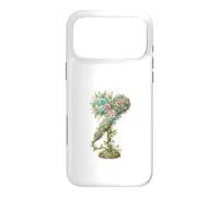 Microphone Fleuri Vintage Chant et Musique Coque pour iPhone 17 Pro Max