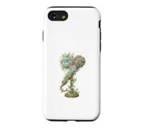 Microphone Fleuri Vintage Chant et Musique Coque pour iPhone SE (2020) / 7/8