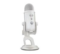 Blue Mic Yeti pour The Aurora Collection Premium Microphone USB multi-motifs avec Blue VO! CE Blanc