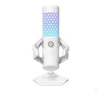 Microphone Gaming - Asus - ROG Carnyx - Condensateur cardioïde - 192 kHz - Blanc