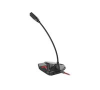 GENESIS Radium 100 Noir, Rouge Microphone de PC