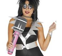 Microphone gonflable 50 cm Multicolore G
