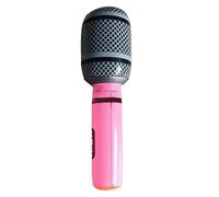 Microphone Gonflable - Microphone à, Faire Semblant d'être Une variété de Couleurs d'accessoires musicaux, Instruments gonflables pour Fournitures de karaoké - Collecte Divertissement et