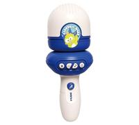 Microphone haut-parleur pour , microphone avec changeur de voix, design arrondi et antidérapant, éducation de la petite enfance