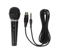 Microphone HQ-Power, dynamique, omnidirectionnel, noir