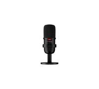 Microphone HyperX SoloCast Noir,Cardioïde, Enregistrement audio Plug N Play avec connexion USB-C, PC, PS5, PS4, Mac