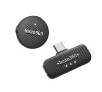 Insta360 Microphone Mic Air – 1 émetteur + 1 récepteur, compact, réduction du bruit