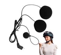 Microphone interphone pour casque, microphone de communication pour moto, appels clairs, accessoires 10 broches antibruit pour voyage, sortie, trajet