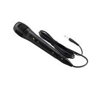 Microphone Jack 6,5mm Filaire 3m pour Karaoké et Présentations Modèle Omega Noir