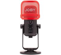 JOBY Wavo POD Micro à Condensateur avec Connexion USB, Microphone pour Stream, Podcast, Interview, Contrôles Mute et Gain sur Le Micro USB, Retour Possible Via Écouteurs, Compatible avec Mac et PC