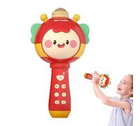 Microphone jouet pour - Machine de karaoké pour avec dessins animés | Machine de karaoké pour , filles, anniversaire, maison, école, fêtes et jeux de simulation