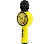 OTL Technologies Microphone karaoké Pokémon Pikachu avec Haut-Parleur sans Fil et lumières LED