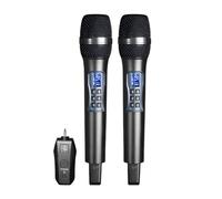Microphone Karaoké Dynamique Portable Sans Fil UHF, Récepteur Bluetooth, Produisant Une Réverbération Domestique Professionnelle, Des Basses Hautes Et Basses(D900 N23 drag two)