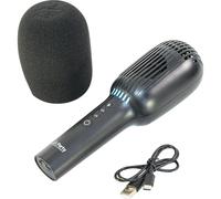 Microphone Karaoké KAMIC-STAR - avec Haut-parleur Bluetooth et changeur de voix - Lecteur de micro-carte SD, 4 effets sonores