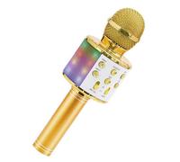 Microphone karaoké magique à condensateur sans fil Bleutooth,lecteur de téléphone portable,micro haut-parleur,enregistrement de musique,WS858L