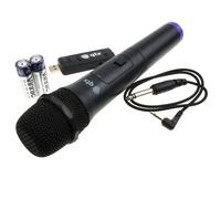 Microphone Karaoke/Singing Sans Fil Alimenté UHF Manuel Ensemble 863,2MHz