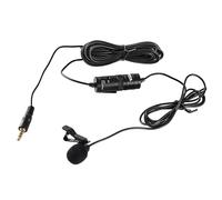 Microphone Lavalier à Clip filaire pour enregistrement Audio et vidéo, Portable, BY-M1, 3.5mm, pour iPhone, iPad, Huawei, Samsung, Xiaomi, PC, appareil photo Portable