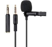 - Microphone Lavalier Omnidirectionnel, 3.5Mm Trs Trrs Microphone Lavalier Lapel Pour Caméscopes Pour Caméscopes Pc Smartphones Caméscopes Zoom Handy Recorders (2M / 6.6 ')[Z3518]
