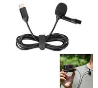 Microphone Lavalier pour Insta360 Ace Pro/Ace, extension de micro d'enregistrement, micro à clipser, interface de type C pour Insta 360 Ace Pro et accessoires d'appareil photo Ace
