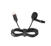 Microphone Lavalier pour Insta360 Ace Pro/pour 360 Ace, Lav Lapel Wearable Mic pour Vlog Interview Streaming Lectures Broadcasters