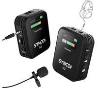 Microphone Lavalier Sans Fil G2 A1 2,4 Ghz Microphones Sans Fil Professionnels Pour Appareil Photo Reflex Et Caméscope Smartphone, Microphone-Lavalier-Sans Fil Professionnel