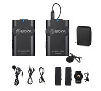 Microphone Lavalier sans fil - RNCYN - BY-WM4 PRO - 2.4GHz - Micro dynamique - Noir - Pour smartphone