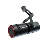 AVerMedia Live Streamer MIC 330 Microphone XLR Dynamique pour Content Creator - Convient pour Streaming en Direct et podcasts (AM330). Noir