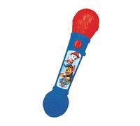 Lexibook, La Pat'Patrouille, Microphone Lumineux pour Enfant, Jeu Musical, Haut-Parleur intégré, Effets Lumineux, mélodies de démonstrations incluses, Bleu/Rouge, MIC80PA