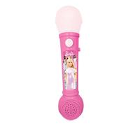 Lexibook Microphone Barbie – Lumineux avec mélodies et effets sonores – Multicolore TU