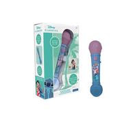 Lexibook Microphone lumineux Disney Stitch MIC80D – Haut-parleur, effets lumineux, bleu