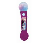 Lexibook Microphone lumineux enfant MIC80FZ - Haut-parleur, effets lumineux - Violet/Bleu