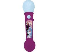 Lexibook Microphone lumineux enfant MIC80FZ - Haut-parleur, effets lumineux - Violet/Bleu
