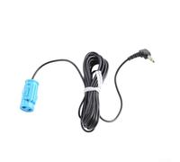 Microphone mains libres de voiture pour Q3 pour A3 A1 pour TT pour A6 pour Q5L - Microphone antibruit 3,5 mm fil de 3 m (bleu)