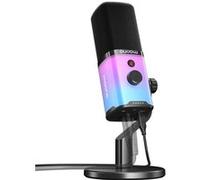 Microphone MAONO de jeu dynamique PD100X, USB - Noir