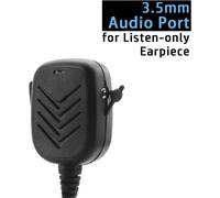 Microphone Mic for Motorola Talkabout Radio TLKR T5 T7 T8 T9 T60 T61 T62 T80 Extreme T81 Hunter T82 Extreme T92 H2O T605 H2O T800 T5530 XT180 XTR446 with PTT Speaker Button 1 x Brooch