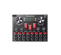 Microphone Microphone Microphone Mixer Microphone Interface Microphone Microphone Mixer Microphone for téléphone PC Console de mélange de karaoké ordinateur(V8S Sound Card)