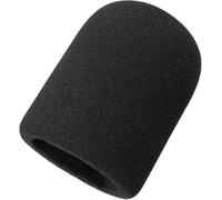 Microphone Mousse - Couverture De Microphone De Grande Taille Pour At2020 Et Autres Grands Microphones, Comme Filtre Anti-Pop (Noir)[X210]