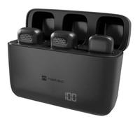 Microphone - NATEC - Hopper - Sans fil - USB-C - Noir