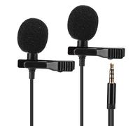 Microphone omnidirectionnel pour diffusion en direct, microphone filaire avec réduction de bruit, haute sensibilité, prêt à l'emploi, format