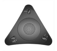 Microphone omnidirectionnel pour visioconférence, captation audio numérique en direct, équipement informatique intégré de bureau