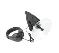 Microphone parabolique, Dispositif d'écoute parabolique 8X Microphone Monoculaire Birds Regarder et écouter Dish Dish Sound Amplificateur, Oreille