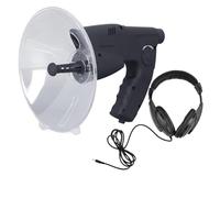 Microphone Parabolique & Monoculaire 8X - Appareil écoute Oiseaux Abs Durable, 100m+ Portée, 12s Enregistrement, Idéal pour Cadeaux Nature Familiaux & éducation en Plein Air des Enfants