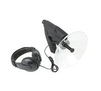 Microphone Parabolique Monoculaire 8X Oiseaux À Distance À Distance Écoute Plat Microphone Directionnel, Microphone Parabolique Monoculaire, Télescope À Écouter d'oiseaux, Plat Parabolic Microphone