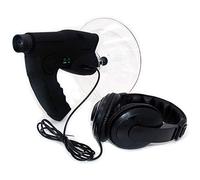 Microphone parabolique monoculaire, amplificateur de son espion oreille bionique dispositif d'écoute haute définition télescope générique, pour oiseaux écoute télescope marche chasse pêche camping