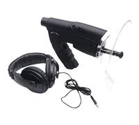 Microphone parabolique monoculaire, kit d'écoute avec Parabole, télescope d'écoute d'oiseaux monoculaire 8 x 20 mm, pour Appareil d'écoute Longue portée Jusqu'au Son monoculaire