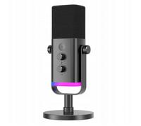 Microphone pc Fifine Microphone de studio dynamique PnP pour jeux vidéo AM8 AMPLIGAME USB/XLR RGB